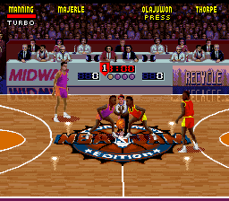 NBA Jam - Tournament Edition (Europe) In game screenshot